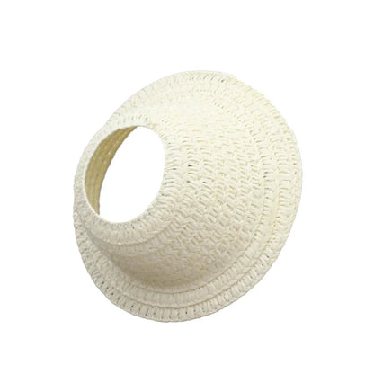 Labubu Ropa V1V2 Colorful Hollow Top Straw Hat Outdoor Labubu Clothes Accessories