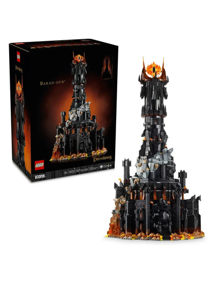 LEGO 10333 ICONS series The Lord of The Rings: Barad-dûr Compatible with Lego Building Blocks Model - NOT Included The Model Set