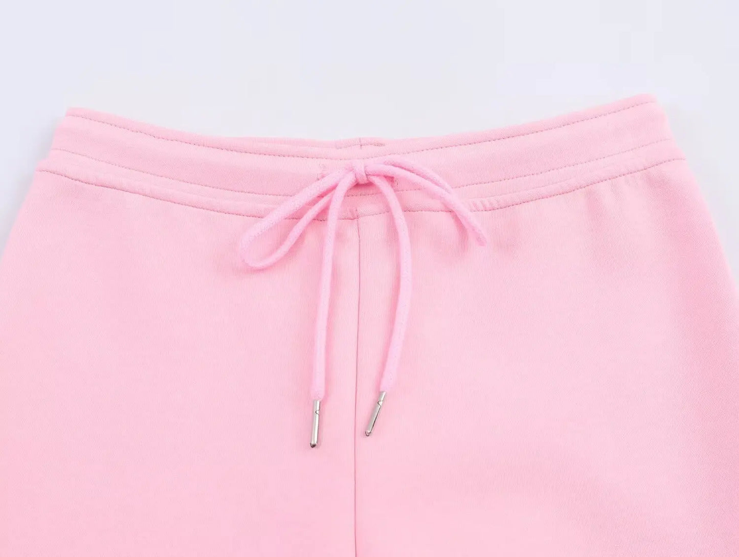 HH Women Casual Solid Coat Flared Pants Suits Long Sleeve Zipper Bomber Jackets 2025 New Fashion Lady Chic Outfit 2 Piece Set