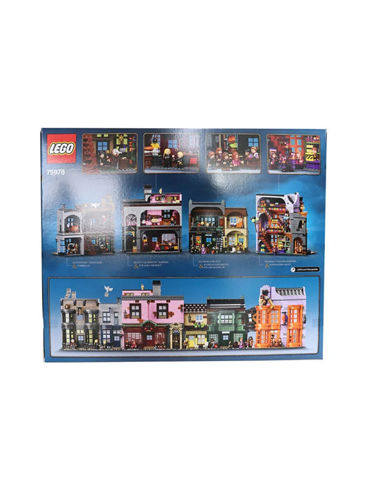 LEGO 75978 Diagon Alley Harry Potter Boys and Girls Assemble Building Blocks Toy Children's Day Gift