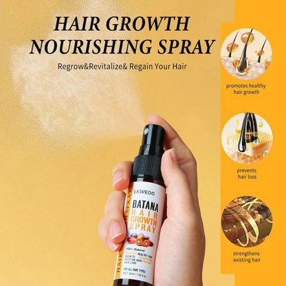 50ML African Hair Growth Oil 100% Pure Batana Hair Growth Mask Butter Anti Hair Loss Break Black Hair Regrowth Treatment