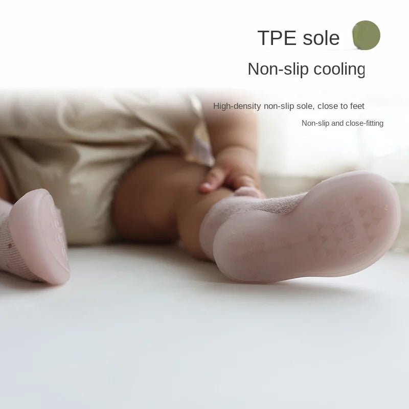 Newborn Baby Shoes Infant Cute Cartoon Kids Boy Shoes Soft Rubber Sole Child Floor Sneaker Booties Toddler Girls First Walker