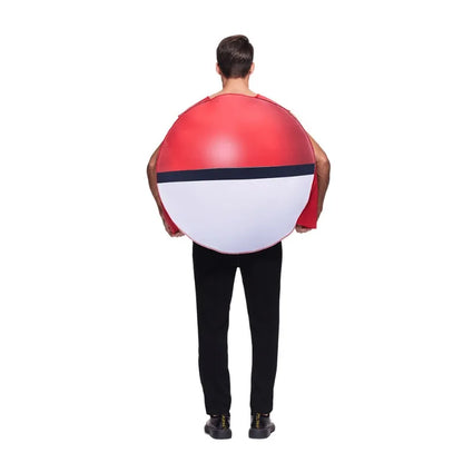 Pokeball Cosplay Fantasy Costumes for Women Men Costume Halloween Christmas Adult Anime New Year Costume Clothing Toys
