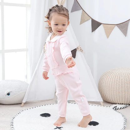 Baby Jumpsuit Newborn Clothes Pure Pajamas Spring Autumn and Winter Sets Boys and Girls Jumpsuit Climbing