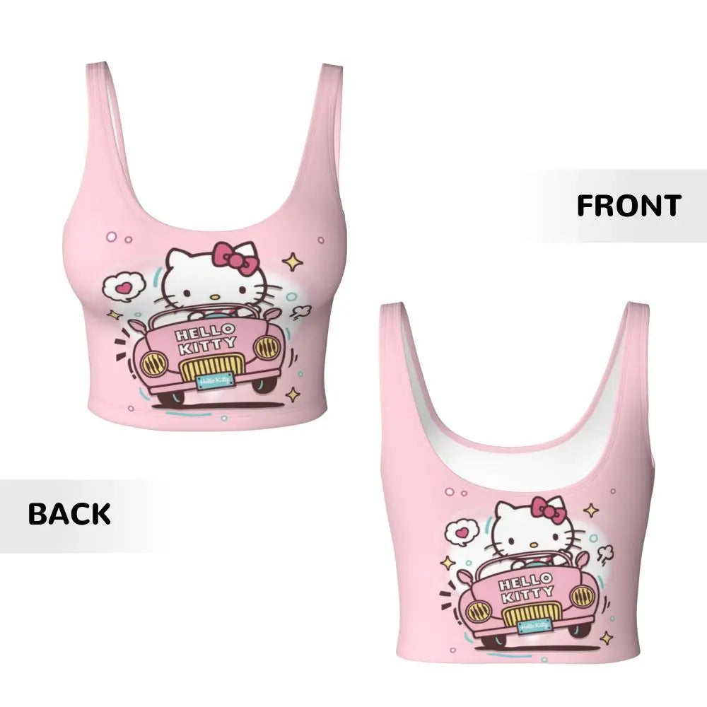 EtherealBe Hello Kitty Sports Bra for Women