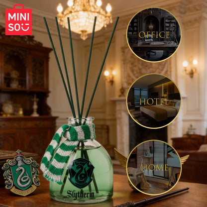 MINISO Harry Potter Series Magic Academy Flameless Aromatherapy with Reed Diffuser Stick Home Date Air Freshener