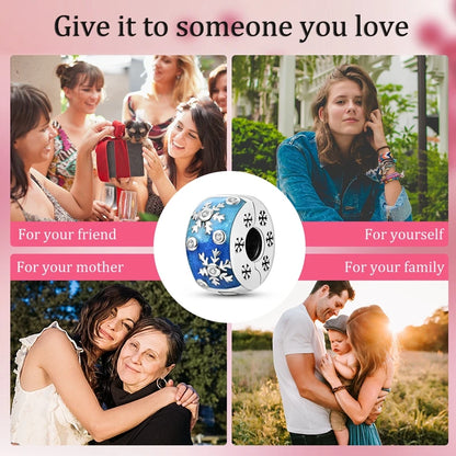 Halloween Christmas 925 Silver Charms Fit Original Bracelet For Women Jewelry Snow Christmas Tree Santa Claus