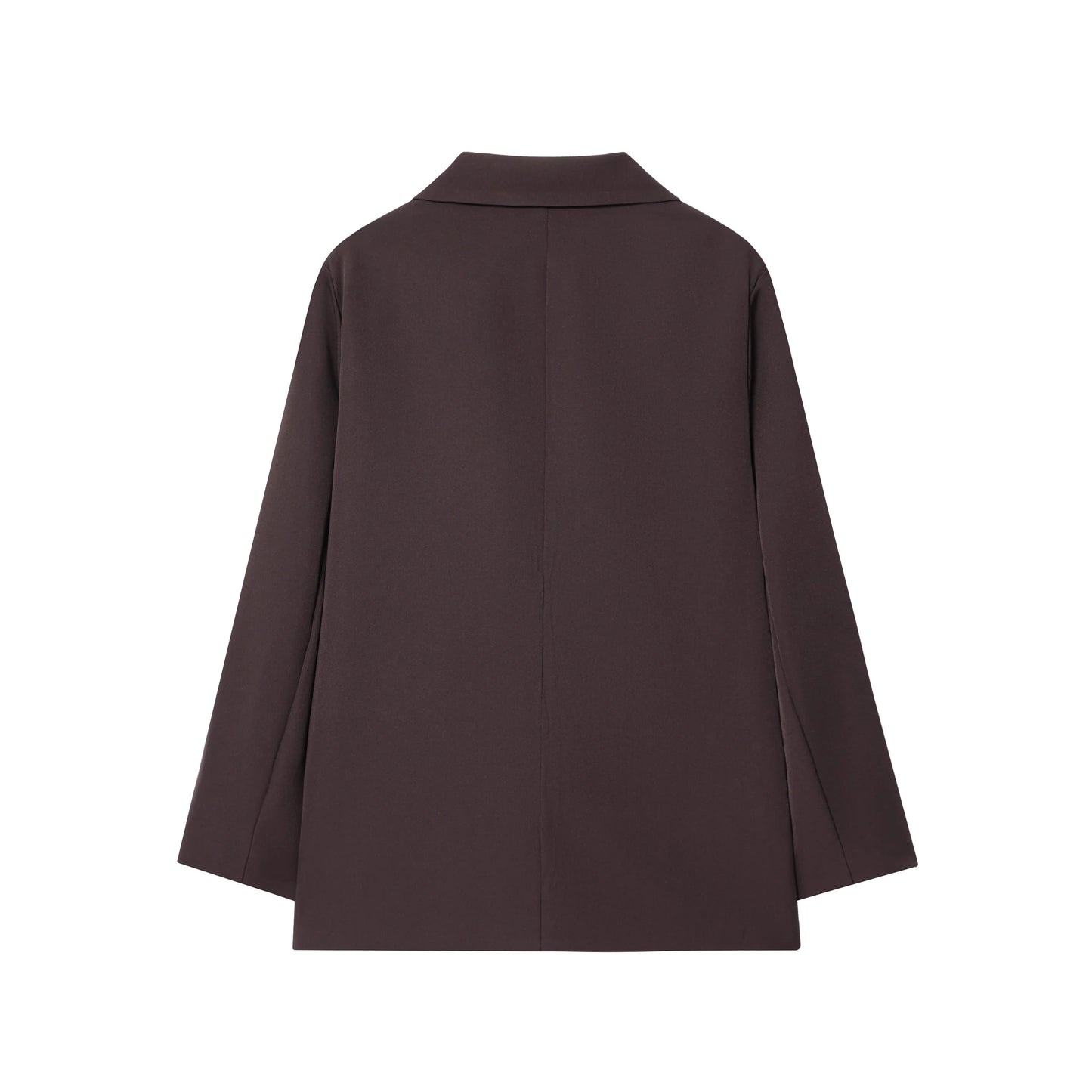 KONDALA Elegant Double Breasted Suit Women's Fall Commute Lapel Blazer Coat 2025 Spring Autumn Minimalist Office Lady Blazer