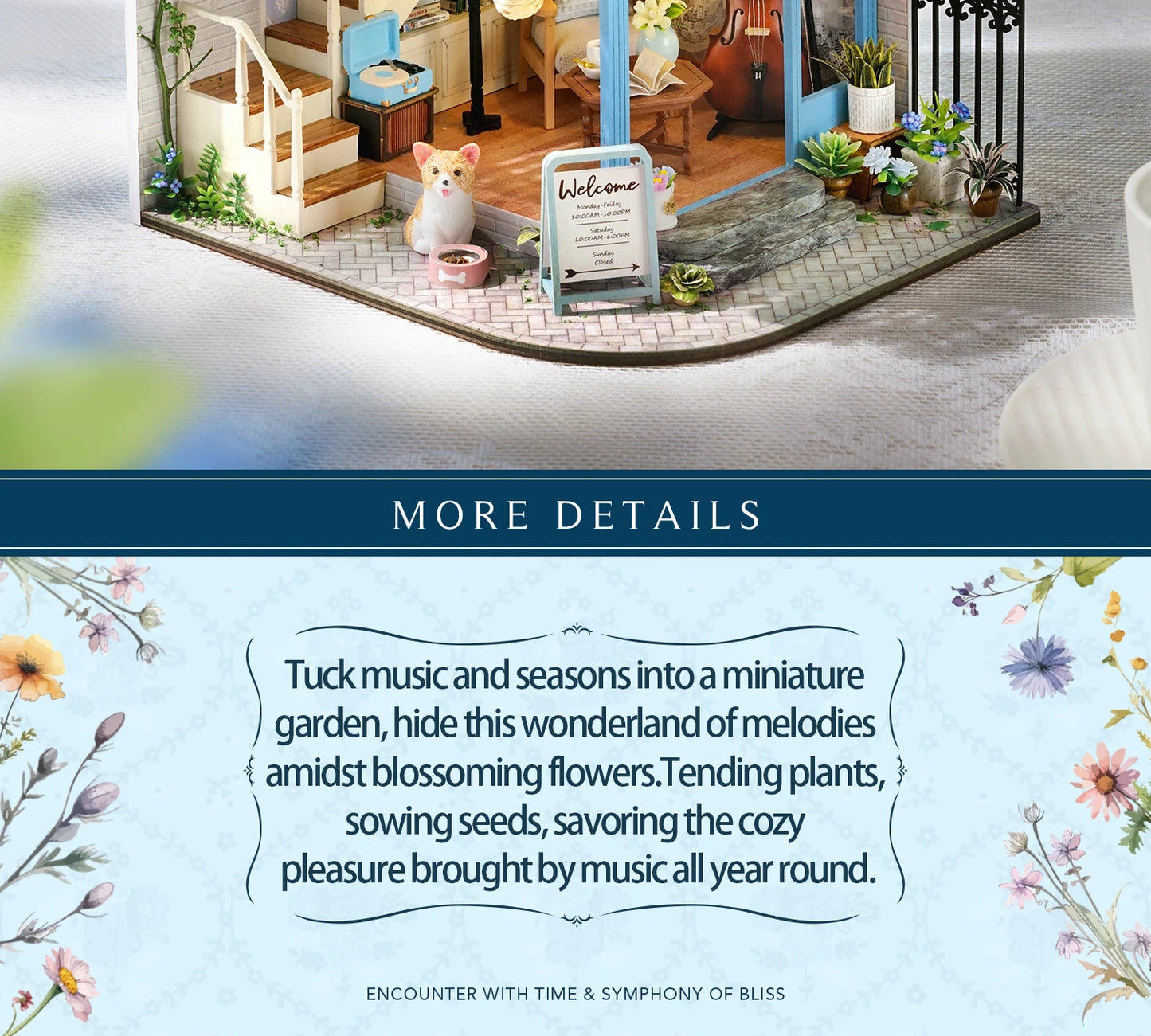 Handmade Wooden Miniature Doll House Kit 3D Puzzle Assembled Building Model Kit With LED Light DollHouses Toy For Christmas Gift