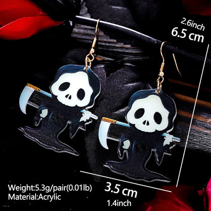 EtherealBe Halloween Earrings for Women - Spooky Styles