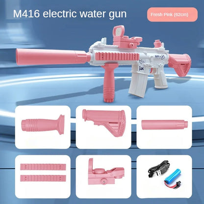 Kids Electric Water Gun Pistol Shooting Toy Summer Beach Outdoor Shoot Fun Toys for Children Boys Girls Adults