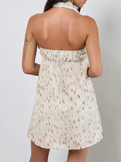 Elegant Floral Print Off-Shoulder Dress with Ruffled Hemline and Matching Belt for Women s Summer Fashion