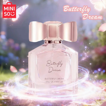 MINISO BUTTERFLY DREAM Women Perfume Original Luxury Floral Eau De Parfum Designer Fragrance For Woman Body Spray 50ML