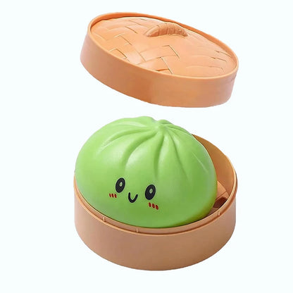 Simulation Flash Dumpling Pressure Ball Slow Rebound Soft Pinch Decompression Baozi  modeling stress relief toy birthday Gifts