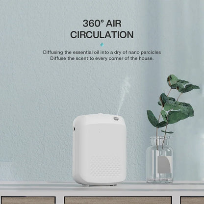 Perfume Fragrance Diffuser Aromatic Oil Diffuser Electric Home Air Freshener Machine Wall Hanging Essential Oil Diffuser Hotel