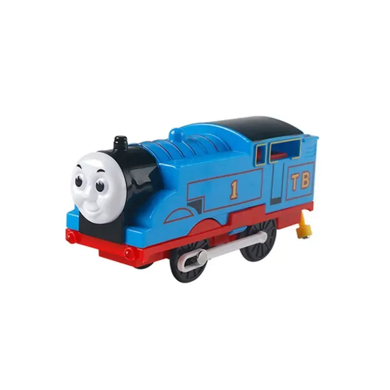 Original Thomas and friends electrice Master Series Train Locomotive carriage Toy Children Christmas gift  kids toys boys