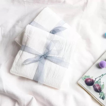 20PC 30X45CM Cotton Hotel Serving Cloth Napkins Fabric Family Dinner Kitchen Green Tea Towels Table Mat Wedding Table Decoration