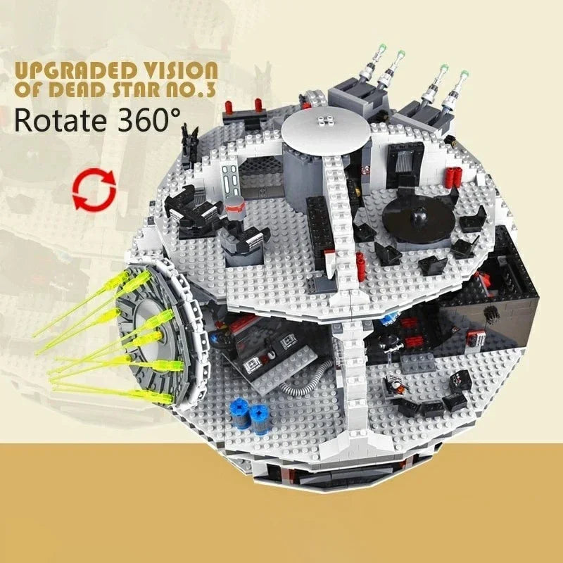 2026 NEW Bricks Great Ultimate UCS Galacy Empire Masterpiece Death Star Battle III Station Model Birthday Gift