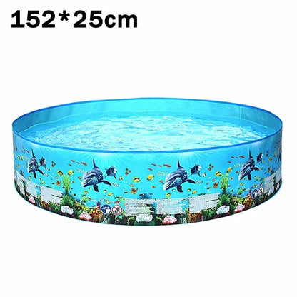 Pet Play Pool Non-Inflatable Collapsible Pool Large Outdoor Family Round Pool Family Pool Pet Products Removable Pools
