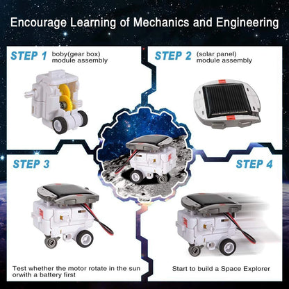 Science Experiment Solar Robot Kids Educational Toys 11 in 1 STEM Technology Gadgets Kits Learning Scientific Toys for Children