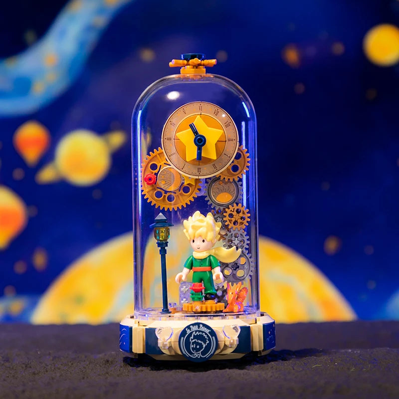 Le Petit Prince Building Blocks Rose Eternal Dream Scene Assembly Toys Model Ornaments Building Blocks Children Gifts