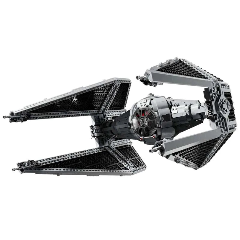 New 1931PCS Technical TIE Interceptors Spaceship 75382 Building Blocks Starfighter MOC Assembly Collectibles Display Model Gifts