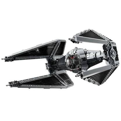 New 1931PCS Technical TIE Interceptors Spaceship 75382 Building Blocks Starfighter MOC Assembly Collectibles Display Model Gifts
