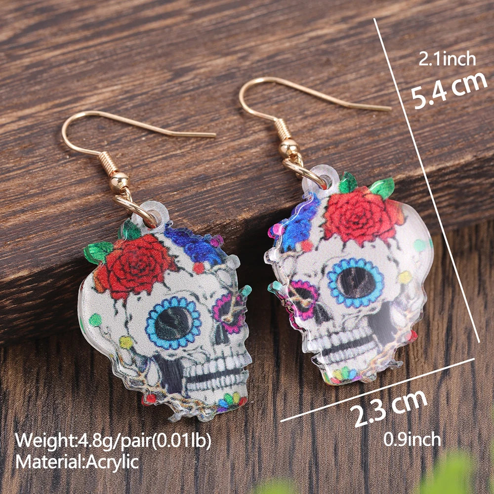 EtherealBe Halloween Earrings for Women - Spooky Styles