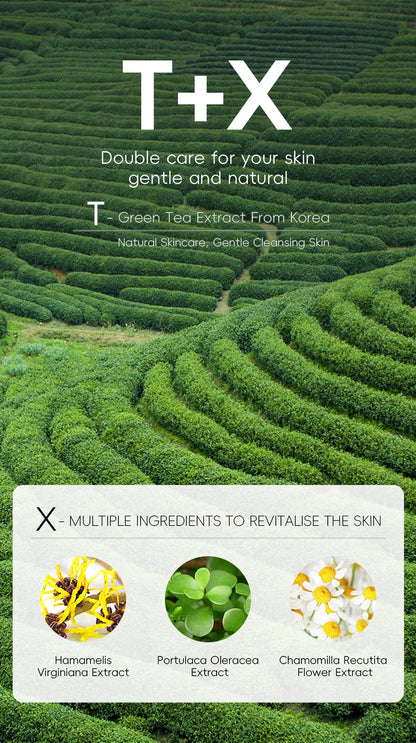 Green Tea Facial Cleanser 50g Skin Deep Cleansing Moisturizing Blackhead Removal Skincare Face Wash Foam Face Cleanser Skin Care