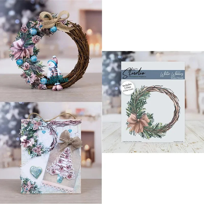 Christmas Characters  craft metal cutting dies mold  strips sheet scrapbook paper craft knife mold blade punch stencils dies