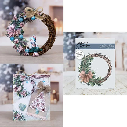 Christmas Characters  craft metal cutting dies mold  strips sheet scrapbook paper craft knife mold blade punch stencils dies