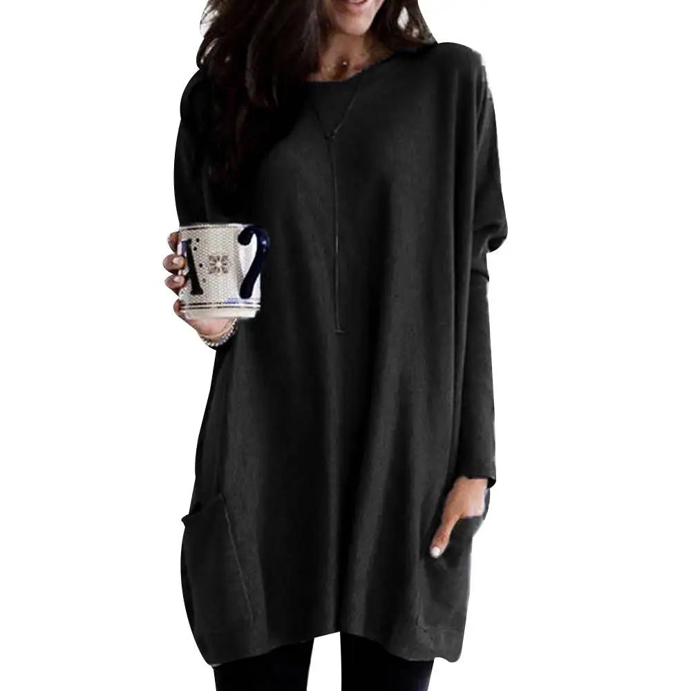 S-5XL Women's Tops 2023 Autumn Winter Long Sleeve Basic T -shirt Tee Casual Oversized Pullover Shirt for Female Y2K Crop Clothes