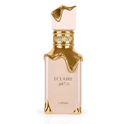 Lattafa Eclaire Eau de Parfum Spray 100ml Premium Arabian Perfumes Lasting Floral Sweet Gourmand Perfume for Women 3.4 Ounce
