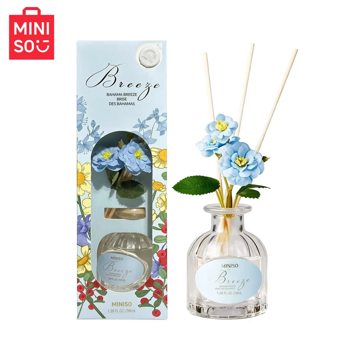 Miniso Flower Charm Dry Floral Fragrance Series Long lasting Fresh Fragrance Suitable for Bathroom Aromatherapy Festival Gift