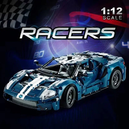 Technology Moc Technology Supercar Building Blocks Set Model Racing Car Assembly Brick Toys Suitable for Festive Gifts Christmas