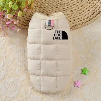 Double Sided Dog Coat Winter Warm Pet Dog Clothes For Small Medium Dogs Vest Chihuahua Clothing Soft Puppy Costumes