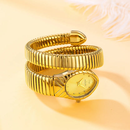 Top Brand MISSFOX Women's Watches New Quartz Snake Shape Simple Ladies Watch Fashion Unique Strap Waterproof Wristwatches