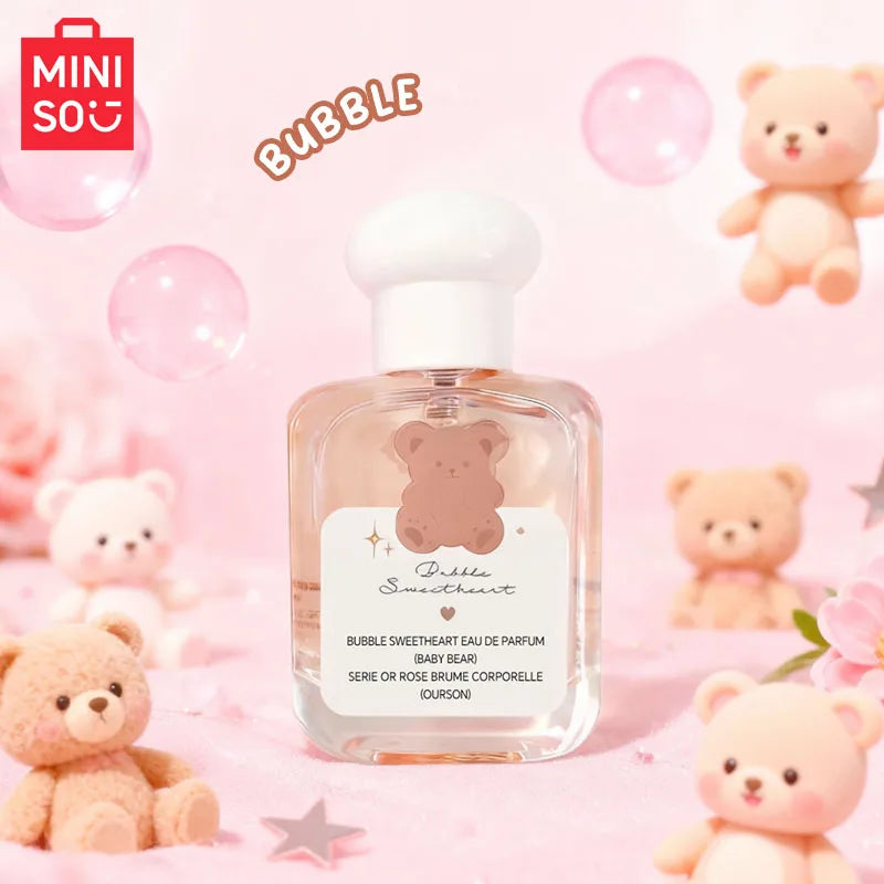 MINISO BUBBLE SWEETHEART Women Perfume Original Luxury Floral Eau De Parfum Designer Fragrance For Woman Body Spray 15ML