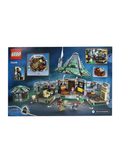 LEGO 76428 Harry Potter Hagrid’s Hut: An Unexpected Visit, Harry Potter Toy with 7 Characters and a Dragon for Magical Role Play
