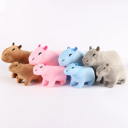 18/30cm Capybara Rodent Plush Toy Cartoon Animal Hydrochoerus Hydrochaeris Plush Doll Soft Toy Christmas Gift Toys For Children