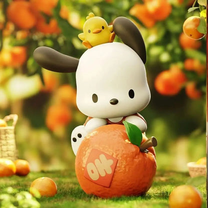 Kawaii Sanrio Cartoon Anime Figure Doll Pochacco Model Decorate Children's Toys Christmas Gift Action Figures Hobbies Gift