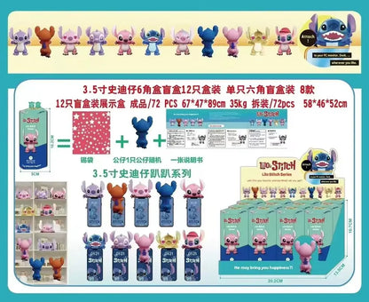 New Stitch Sonny Angel Surprise Blind Box Party Angel Mysterious Blind Box  Model Doll Kid Toy Cute Anime Figures Christmas Gift