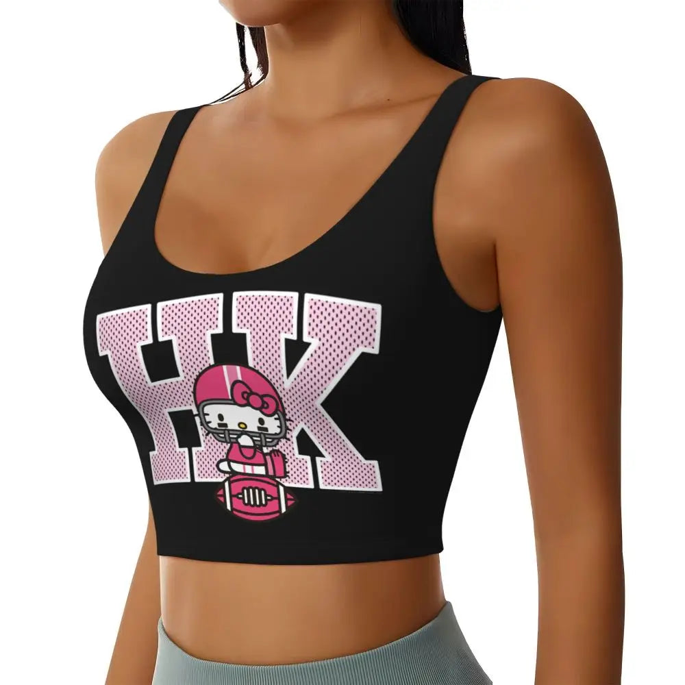 EtherealBe Hello Kitty Sports Bra for Women