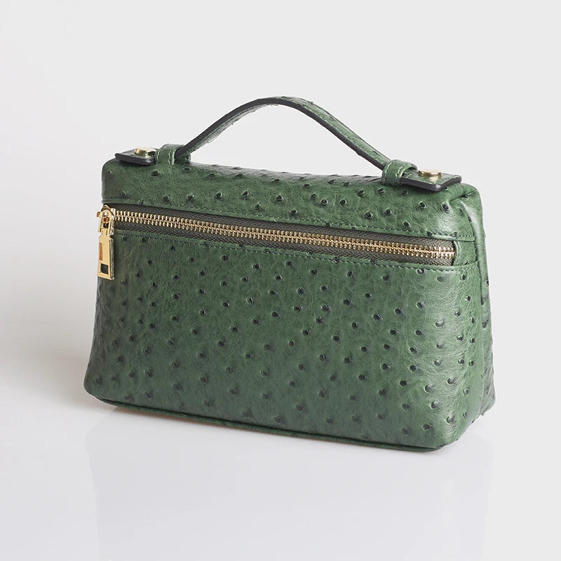 EtherealBe Luxurious Faux Crocodile Makeup Bag