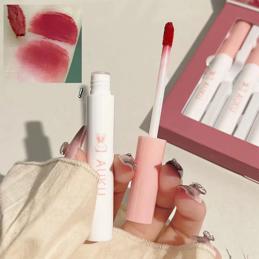 EtherealBe Hawaiian lipstick set featuring vibrant shades with a glossy applicator for perfect lips