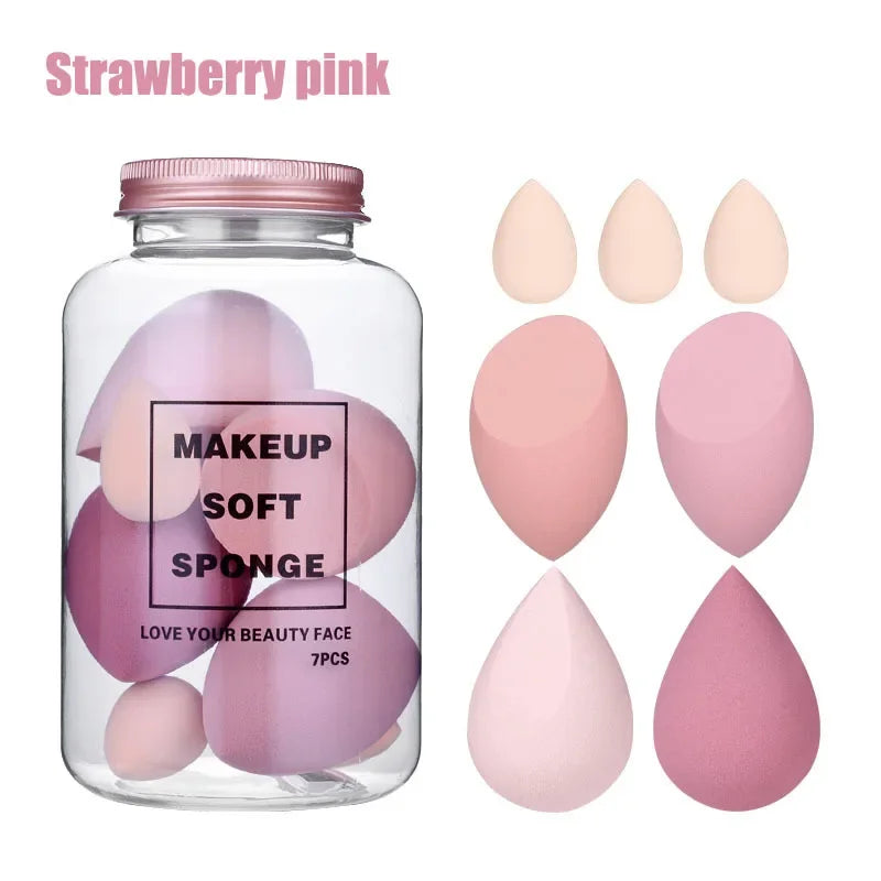 EtherealBe Soft Sponge Set in Strawberry Pink, best makeup applicators for cream foundation