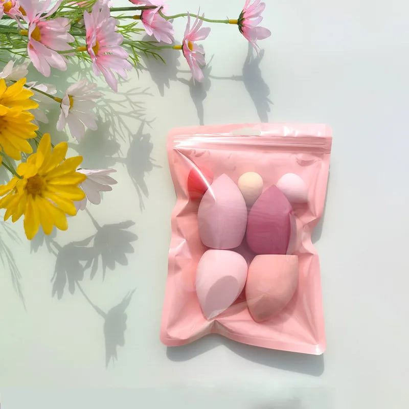 EtherealBe makeup sponge set, the best makeup applicators for cream foundation in soft colors
