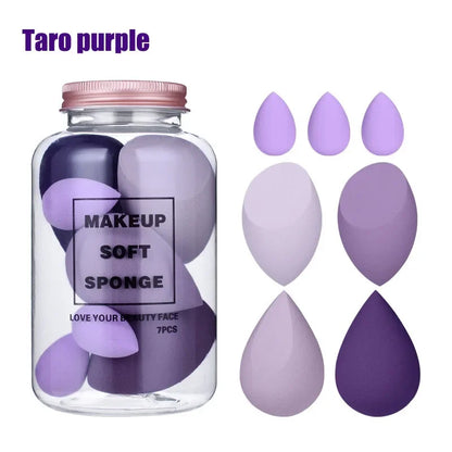 EtherealBe Taro Purple Soft Makeup Sponges Set for Best Makeup Applicators for Cream Foundation