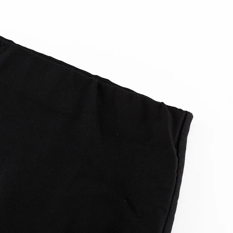 Soft black high waist maxi skirt with flowing design suitable for casual and formal wear