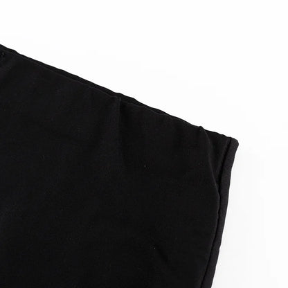 Soft black high waist maxi skirt with flowing design suitable for casual and formal wear